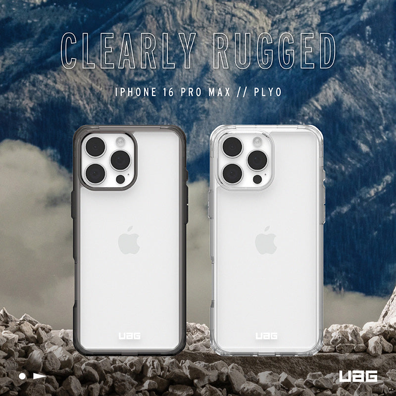 UAG iPhone 16透明手機殼|耐衝擊全透款(一年抗黃保固)|適用16/Plus/Pro/Pro Max