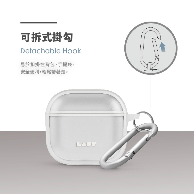 LAUT 萊德 AirPods 4保護殼|防摔防塵款