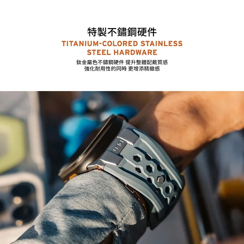 UAG Apple Watch錶帶|頂級版FKM氟橡膠款|適用42/44/45/46/49mm