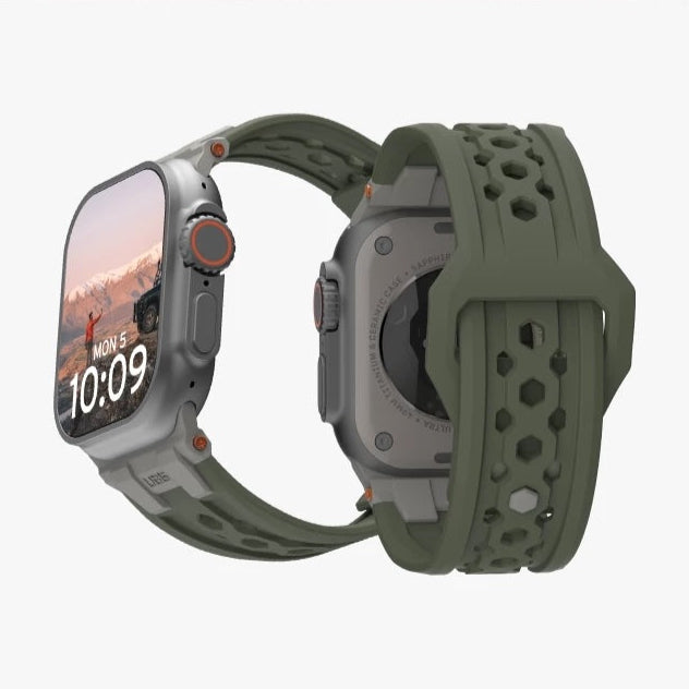 UAG Apple Watch錶帶|頂級版FKM氟橡膠款|適用42/44/45/46/49mm