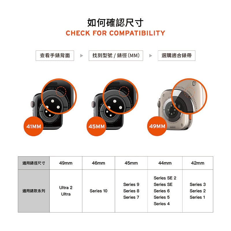 UAG Apple Watch錶帶|Nato尼龍款V2|適用42/44/45/46/49mm