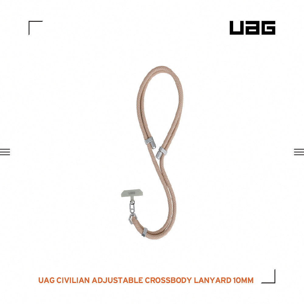 UAG 手機掛繩|簡約編織可調式背帶款 (7mm/10mm)