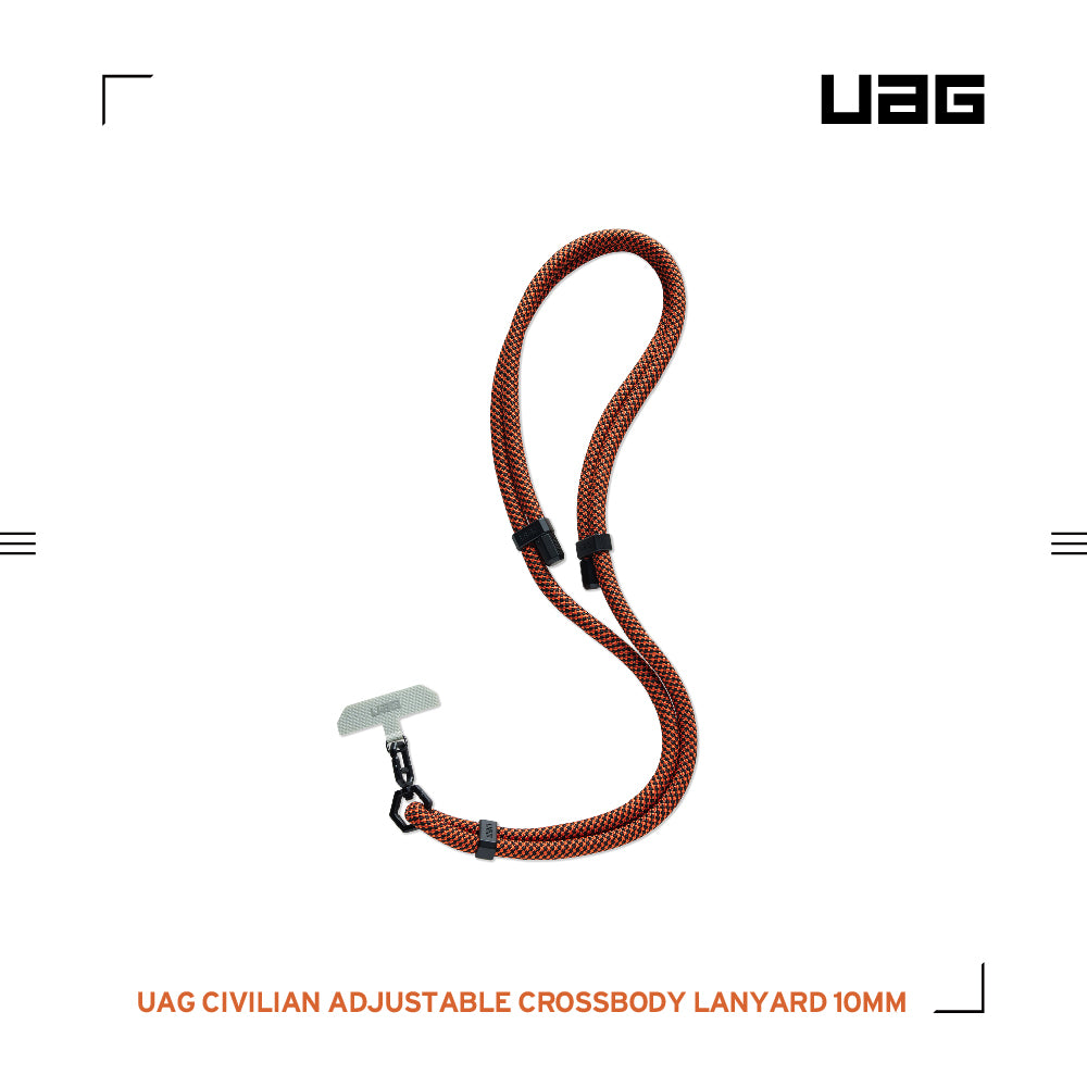 UAG 手機掛繩|簡約編織可調式背帶款 (7mm/10mm)
