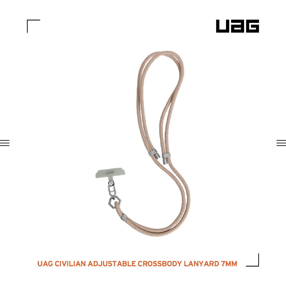 UAG 手機掛繩|簡約編織可調式背帶款 (7mm/10mm)