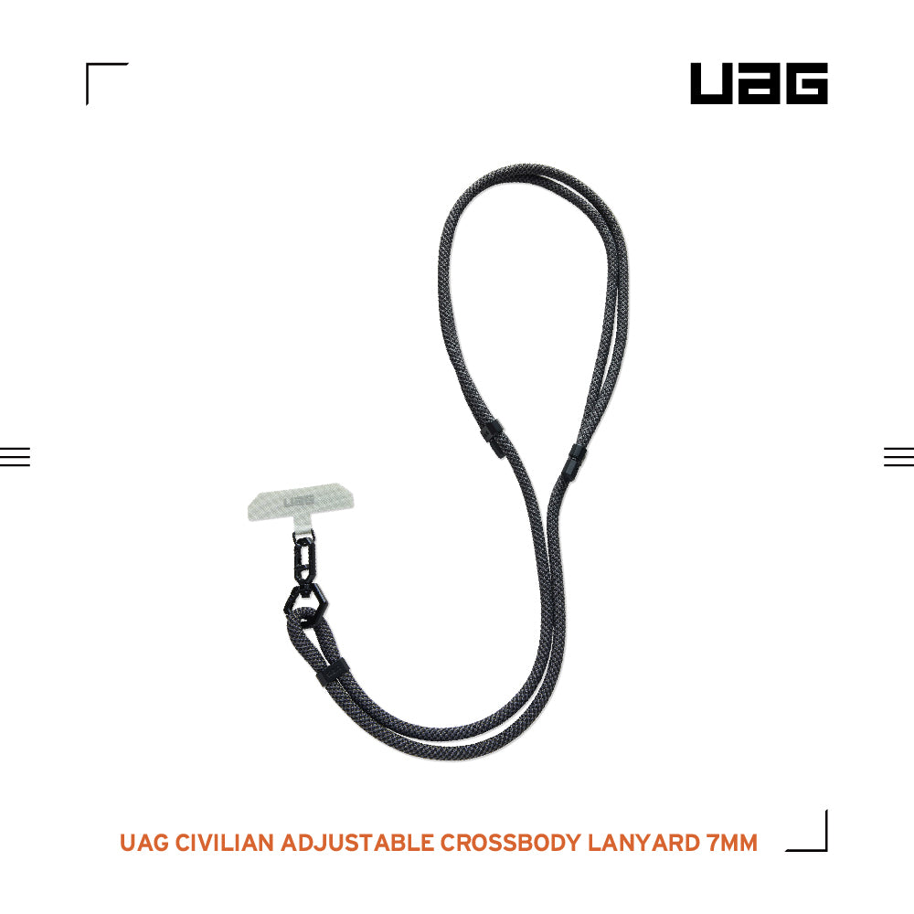 UAG 手機掛繩|簡約編織可調式背帶款 (7mm/10mm)