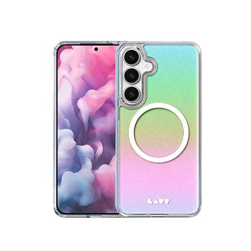 LAUT 萊德 Galaxy S25手機殼|磁吸炫彩款-彩透白|適用S25/S25+/S25 Ultra