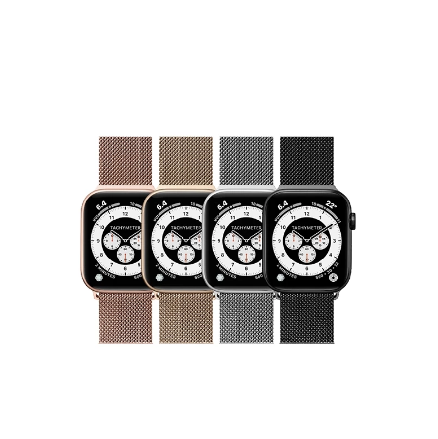 LAUT 萊德 Apple Watch錶帶|米蘭不銹鋼磁吸款|適用38/40/41/42/44/45/46/49mm
