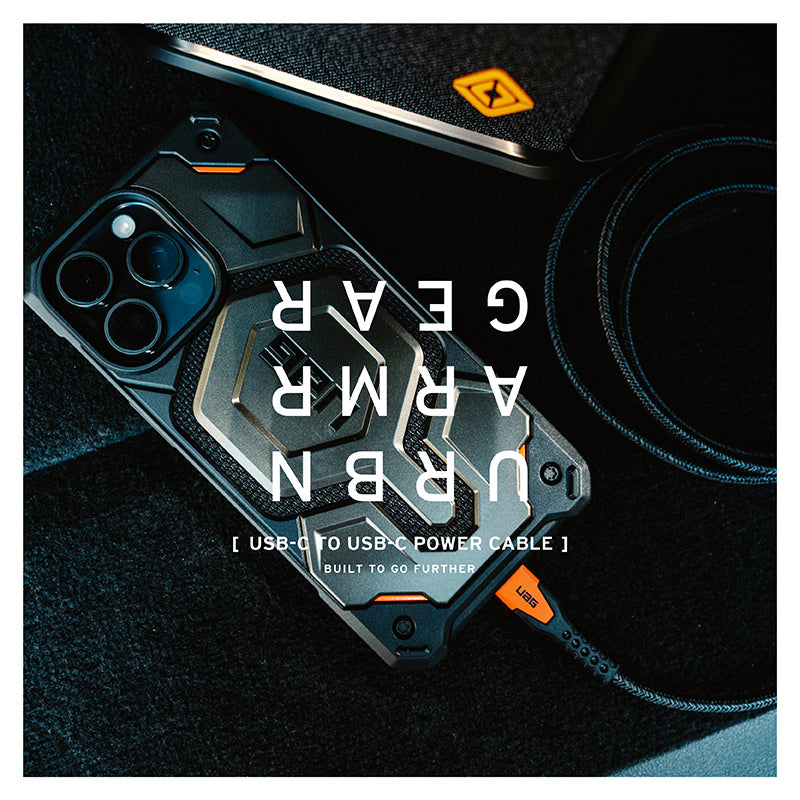 UAG 充電線|USB-C to USB-C|1.5m頂級超耐折款