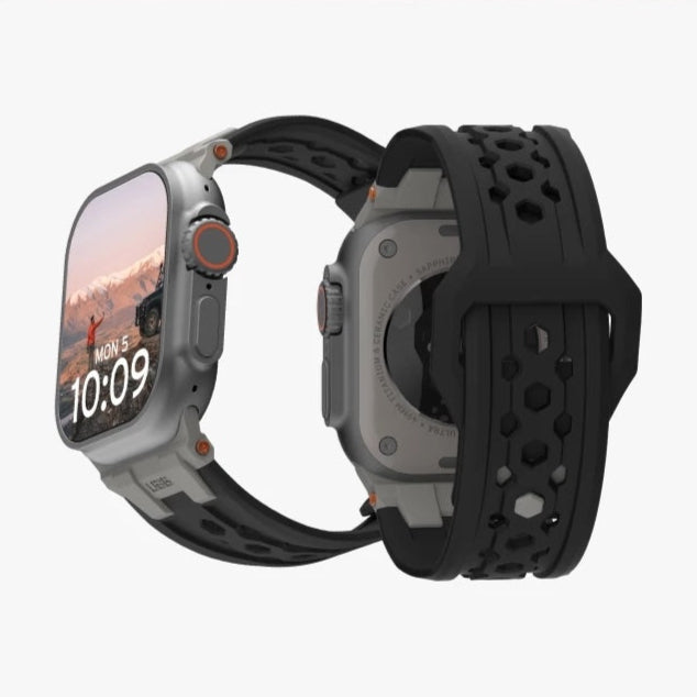 UAG Apple Watch錶帶|頂級版FKM氟橡膠款|適用42/44/45/46/49mm