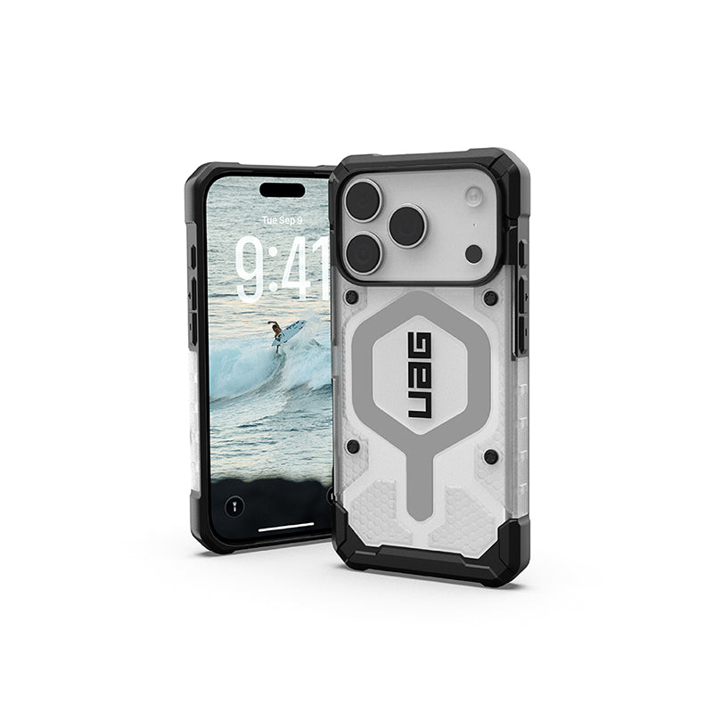 UAG iPhone 17/17 Pro/Pro Max手機殼|MagSafe磁吸耐衝擊經典款-透色