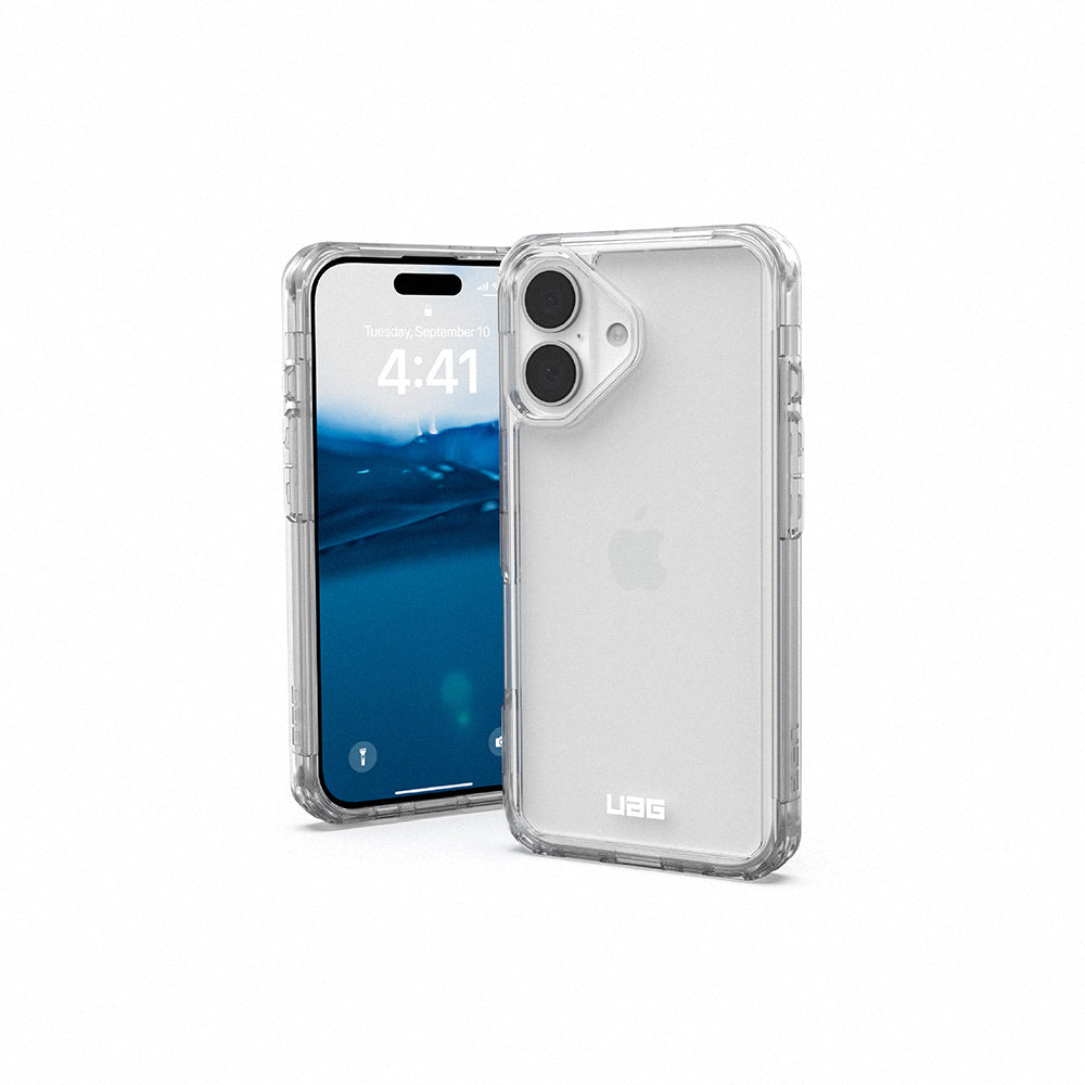 UAG iPhone 16透明手機殼|耐衝擊全透款(一年抗黃保固)|適用16/Plus/Pro/Pro Max