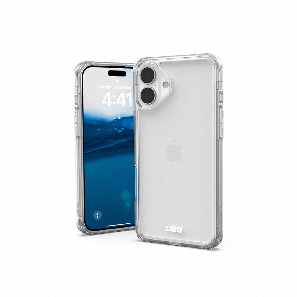 UAG iPhone 16透明手機殼|耐衝擊全透款(一年抗黃保固)|適用16/Plus/Pro/Pro Max