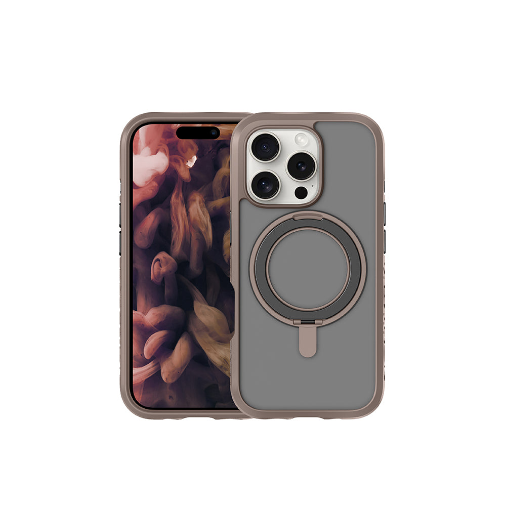 LAUT萊德 iPhone 16手機殼｜MagSafe磁吸360支架軍規款｜適用16/Plus/Pro/Pro Max