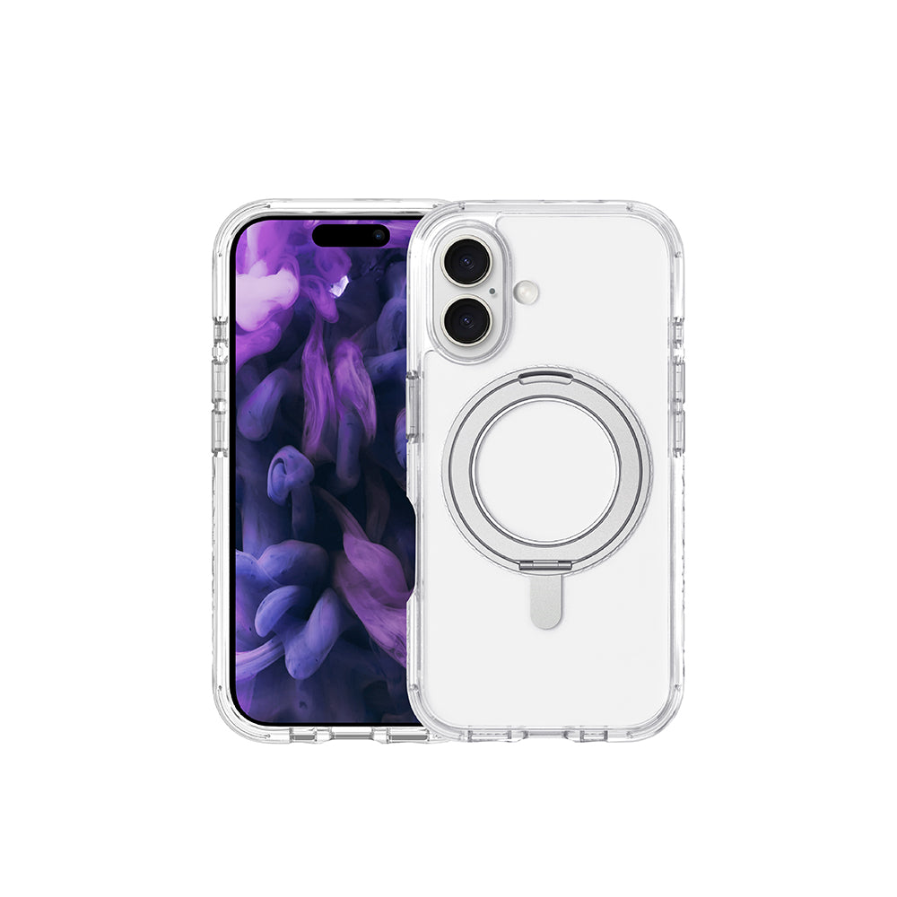 LAUT萊德 iPhone 16手機殼｜MagSafe磁吸360支架軍規款｜適用16/Plus/Pro/Pro Max