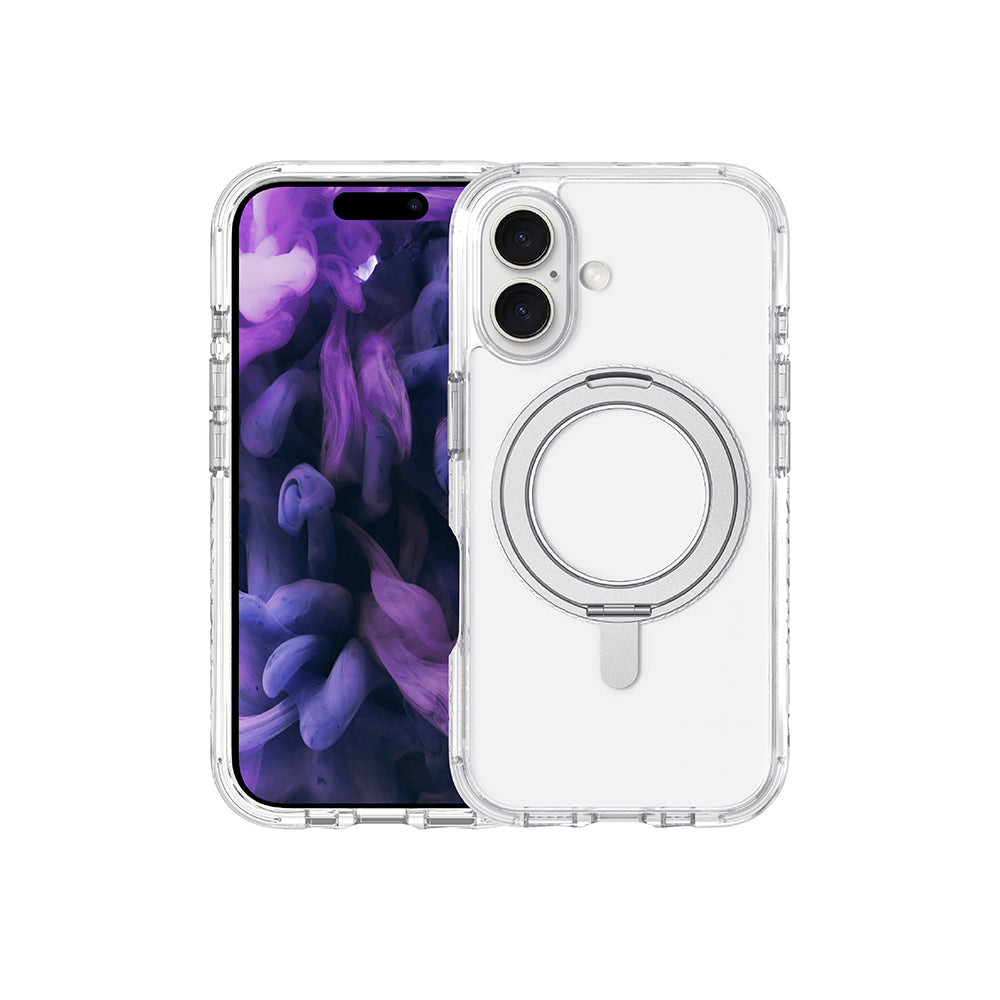 LAUT萊德 iPhone 16手機殼｜MagSafe磁吸360支架軍規款｜適用16/Plus/Pro/Pro Max