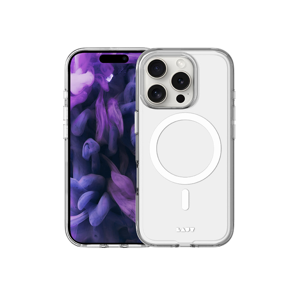 LAUT 萊德 iPhone 16手機款｜MagSafe磁吸晶透款｜適用16/Plus/Pro/Pro Max