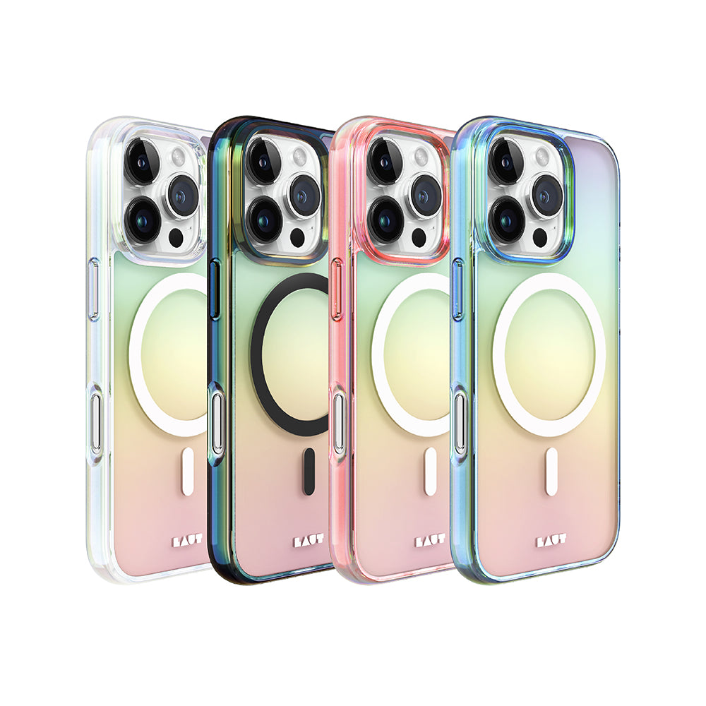 LAUT 萊德 iPhone 16手機殼｜MagSafe磁吸炫彩款｜適用16/Plus/Pro/Pro Max