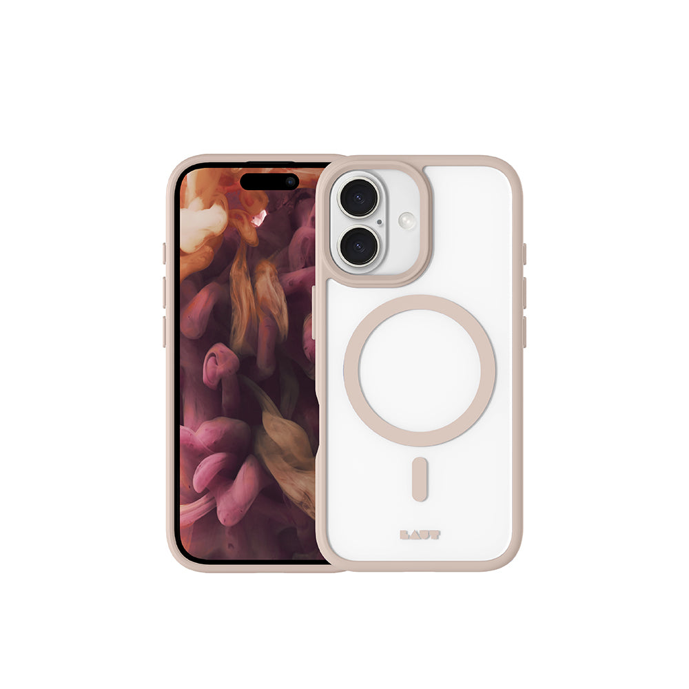 LAUT 萊德 iPhone 16手機殼｜MagSafe磁吸簡約耐衝擊款｜適用16/Plus/Pro/Pro Max