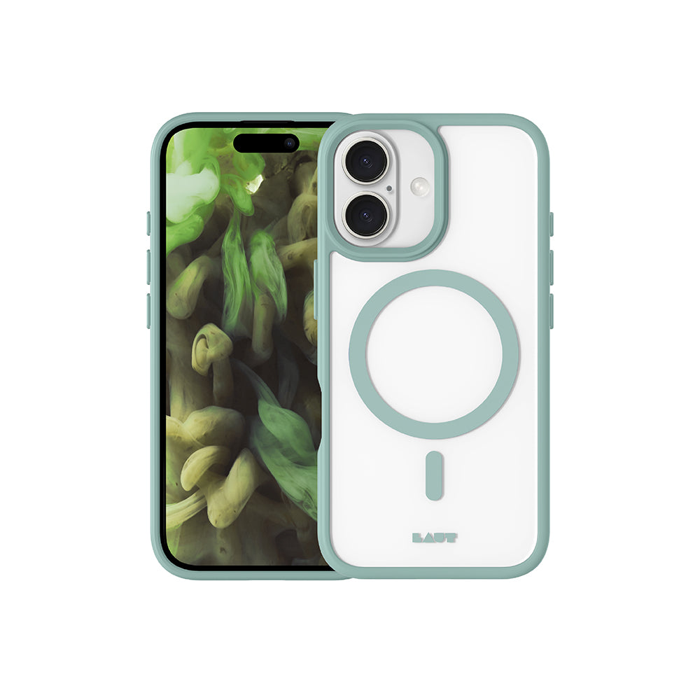 LAUT 萊德 iPhone 16手機殼｜MagSafe磁吸簡約耐衝擊款｜適用16/Plus/Pro/Pro Max