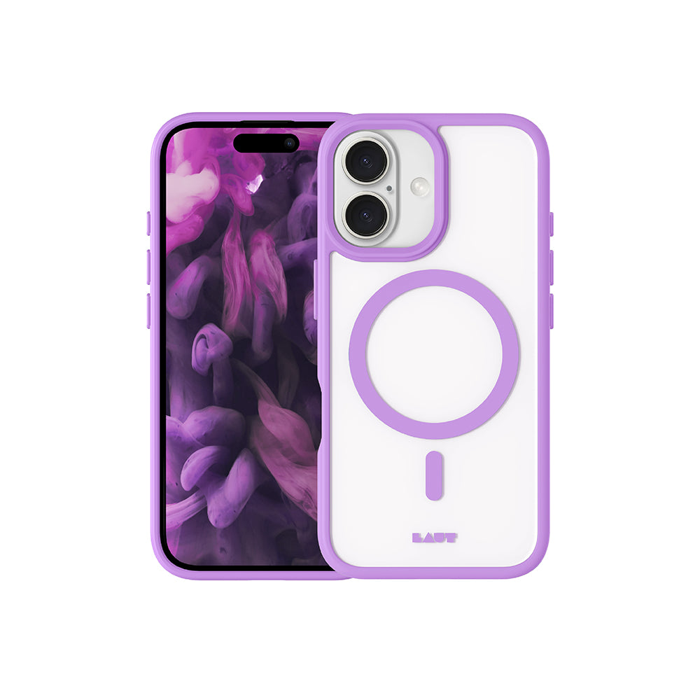 LAUT 萊德 iPhone 16手機殼｜MagSafe磁吸簡約耐衝擊款｜適用16/Plus/Pro/Pro Max