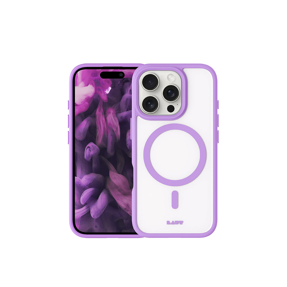 LAUT 萊德 iPhone 16手機殼｜MagSafe磁吸簡約耐衝擊款｜適用16/Plus/Pro/Pro Max