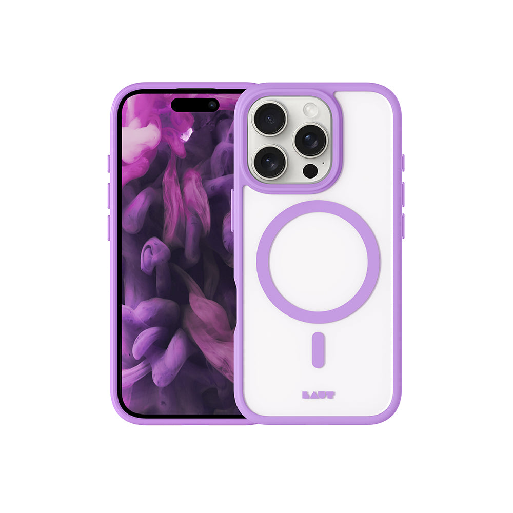 LAUT 萊德 iPhone 16手機殼｜MagSafe磁吸簡約耐衝擊款｜適用16/Plus/Pro/Pro Max