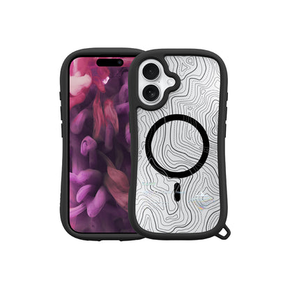 LAUT 萊德 iPhone 16手機殼｜MagSafe磁吸耐衝擊地圖款｜適用16/Plus/Pro/Pro Max