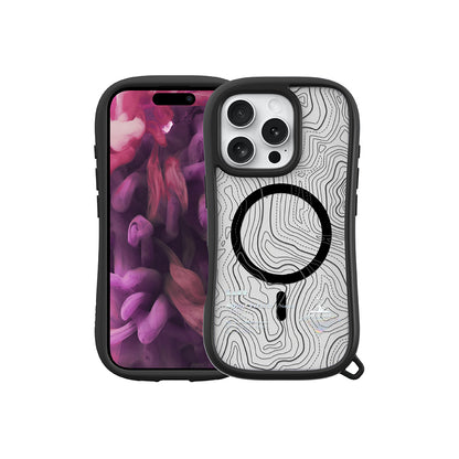 LAUT 萊德 iPhone 16手機殼｜MagSafe磁吸耐衝擊地圖款｜適用16/Plus/Pro/Pro Max