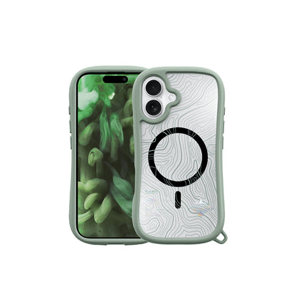 LAUT 萊德 iPhone 16手機殼｜MagSafe磁吸耐衝擊地圖款｜適用16/Plus/Pro/Pro Max