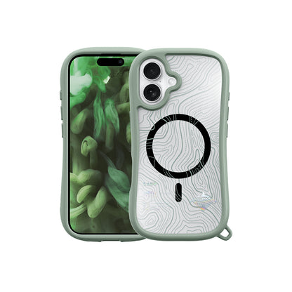 LAUT 萊德 iPhone 16手機殼｜MagSafe磁吸耐衝擊地圖款｜適用16/Plus/Pro/Pro Max