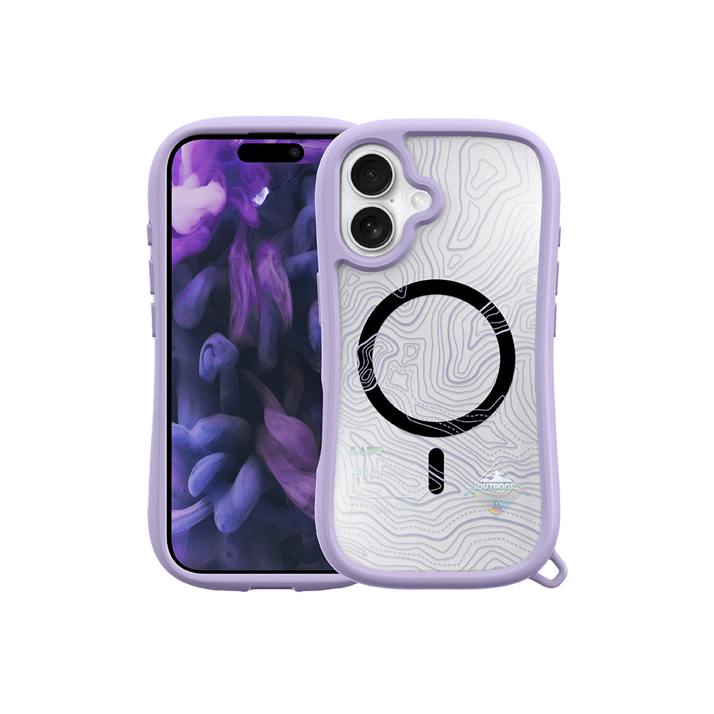 LAUT 萊德 iPhone 16手機殼｜MagSafe磁吸耐衝擊地圖款｜適用16/Plus/Pro/Pro Max