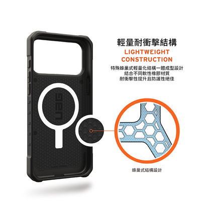 UAG iPhone 17 Pro/Pro Max手機殼｜MagSafe磁吸耐衝擊經典款-迷彩黑