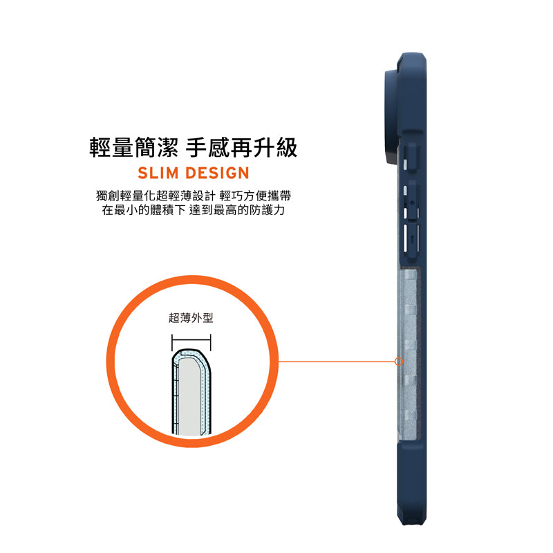UAG iPhone 17/Air/Pro/Pro Max手機殼｜MagSafe磁吸耐衝擊經典款-附手腕掛繩
