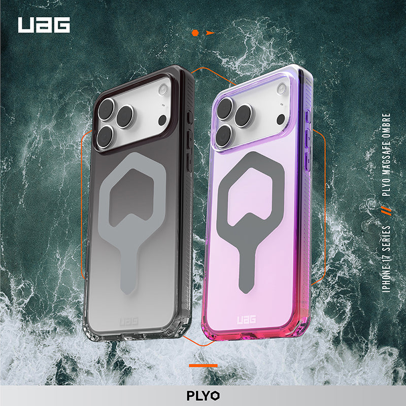 UAG iPhone 17 Pro/Pro Max手機殼｜MagSafe磁吸耐衝擊全透款-漸層色