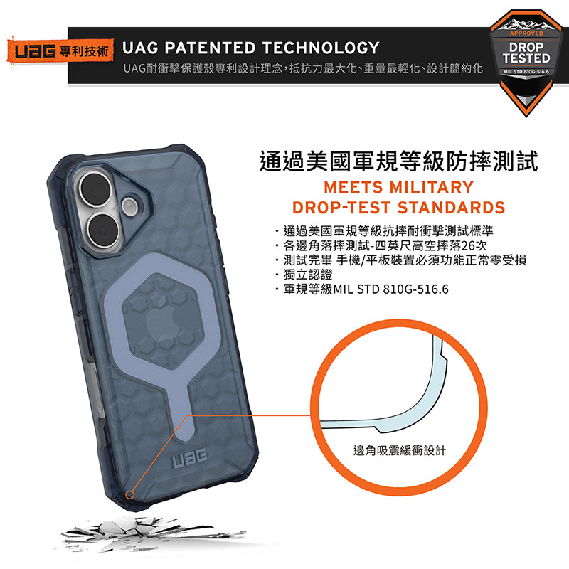 UAG iPhone 17/Air/17 Pro/Pro Max手機殼｜MagSafe磁吸耐衝擊輕量款