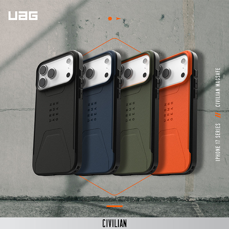 UAG iPhone 17/Pro/Pro Max手機殼｜MagSafe磁吸耐衝擊簡約款