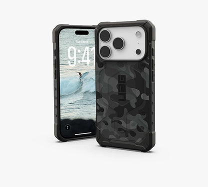 UAG iPhone 17 Pro/Pro Max手機殼｜MagSafe磁吸耐衝擊經典款-迷彩黑