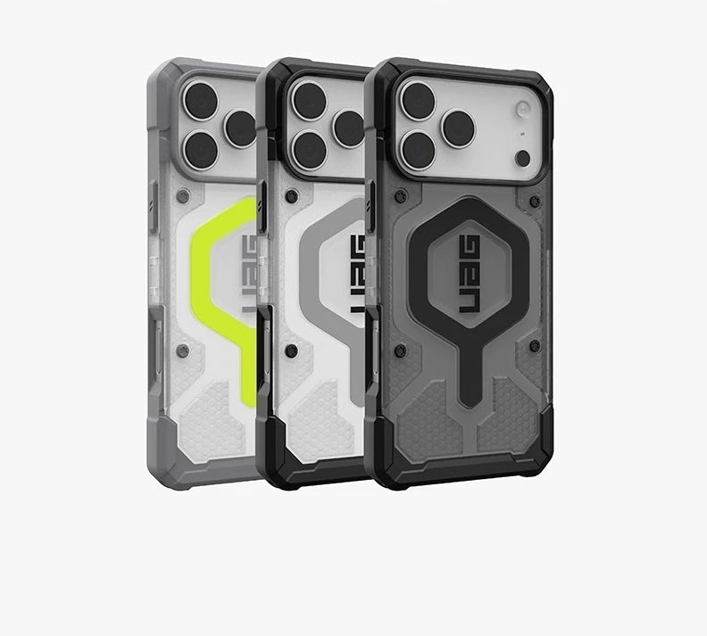 UAG iPhone 17/17 Pro/Pro Max手機殼｜MagSafe磁吸耐衝擊經典款-透色