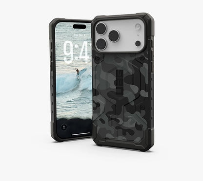 UAG iPhone 17 Pro/Pro Max手機殼｜MagSafe磁吸耐衝擊經典款-迷彩黑