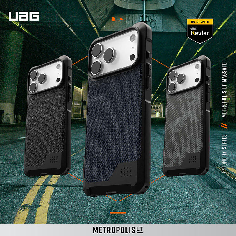 UAG iPhone Air/17 Pro/Pro Max手機殼｜MagSafe磁吸耐衝擊都會款