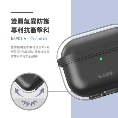 LAUT 萊德 AirPods Pro 3 保護殼｜雙層氣墊防摔款