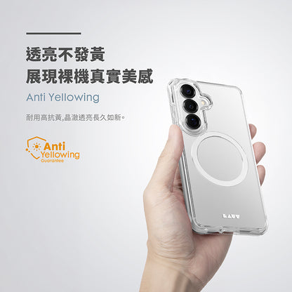 LAUT 萊德 Galaxy S26/S26+/S26 Ultra｜MagSafe磁吸晶透保護殼-透明