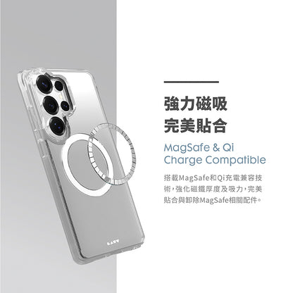 LAUT 萊德 Galaxy S26/S26+/S26 Ultra｜MagSafe磁吸晶透保護殼-透明