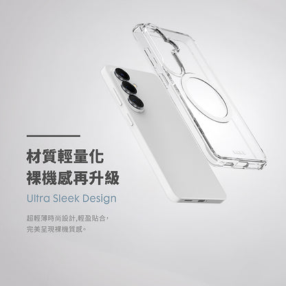 LAUT 萊德 Galaxy S26/S26+/S26 Ultra｜MagSafe磁吸晶透保護殼-透明