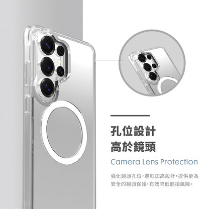 LAUT 萊德 Galaxy S26/S26+/S26 Ultra｜MagSafe磁吸晶透保護殼-透明
