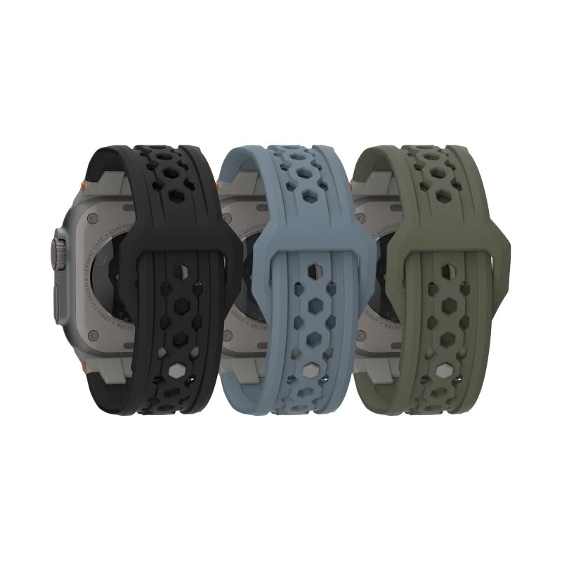 UAG Apple Watch錶帶｜頂級版FKM氟橡膠款｜適用42/44/45/46/49mm
