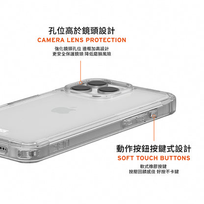 UAG iPhone 16透明手機殼｜耐衝擊全透款(一年抗黃保固)｜適用16/Plus/Pro/Pro Max