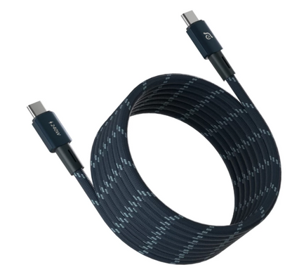ADAM 亞果元素｜USB-C 對 USB-C｜240W MP100/MP200 磁吸充電線