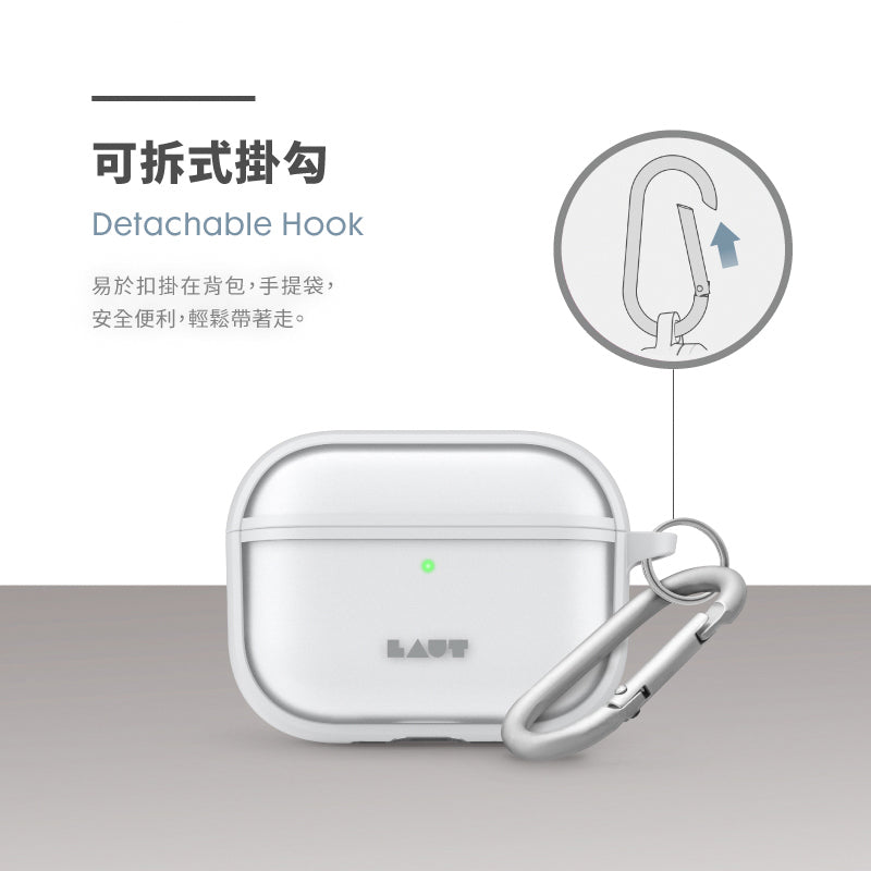 LAUT 萊德 AirPods Pro 3 保護殼｜防摔防塵款