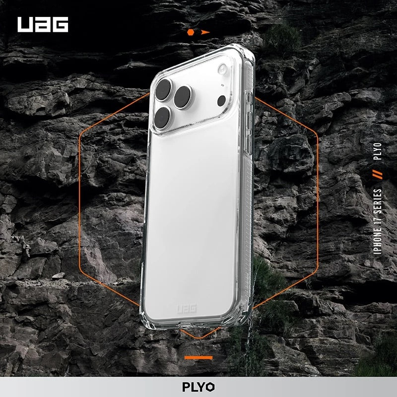 UAG iPhone 17/17 Pro/Pro Max手機殼｜耐衝擊全透款-極透明